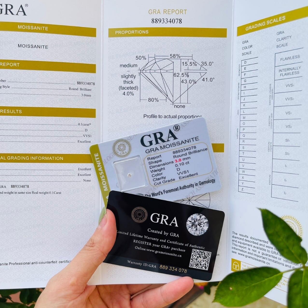 Kim cương nhân tạo gắn răng