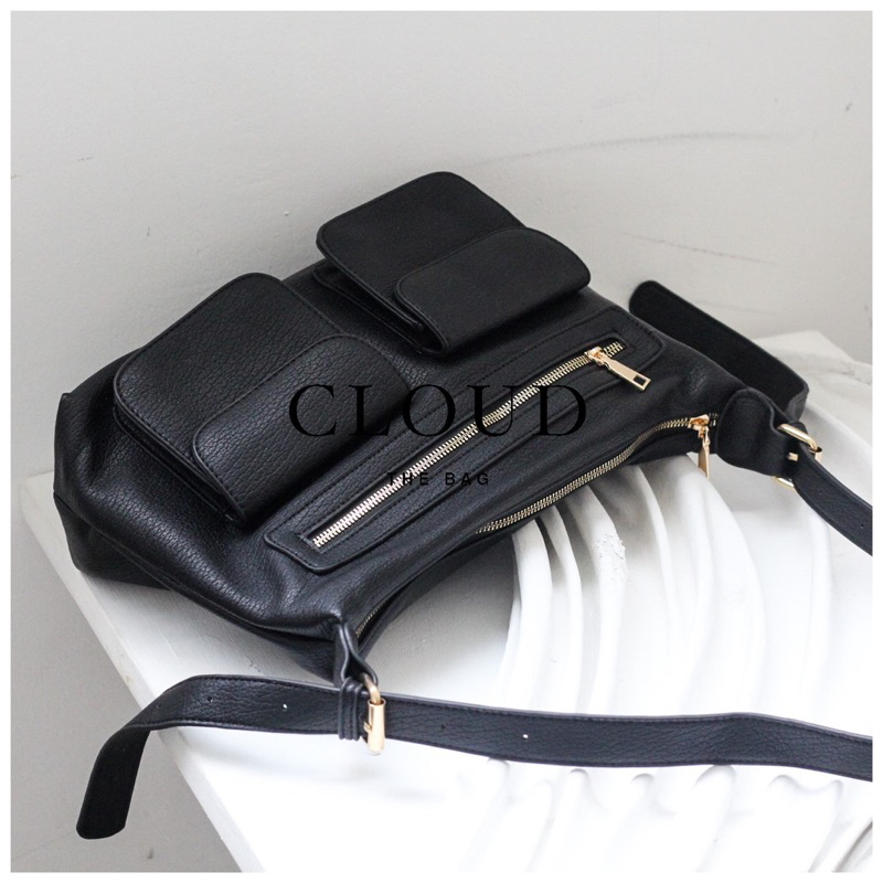 Túi đeo chéo nhiều túi phong cách cho nữ Cloud the shoes