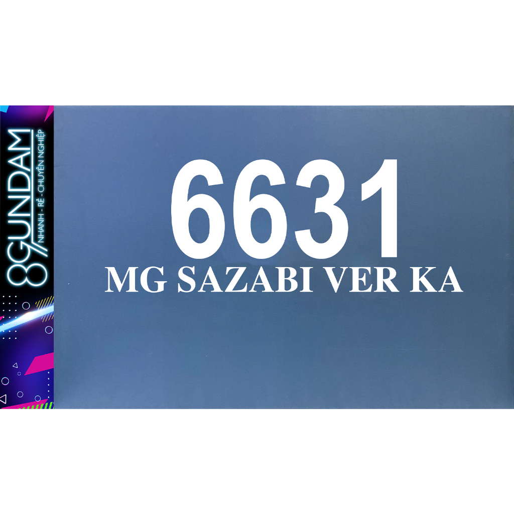 Mô Hình Lắp Ráp MG 6631 Sazabi Ver Ka.