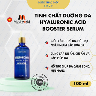 Serum Cấp Ẩm - Khoá Ẩm HYALURONIC ACID BOOSTER SERUM MEDIWORLD - Miền Thảo Mộc
