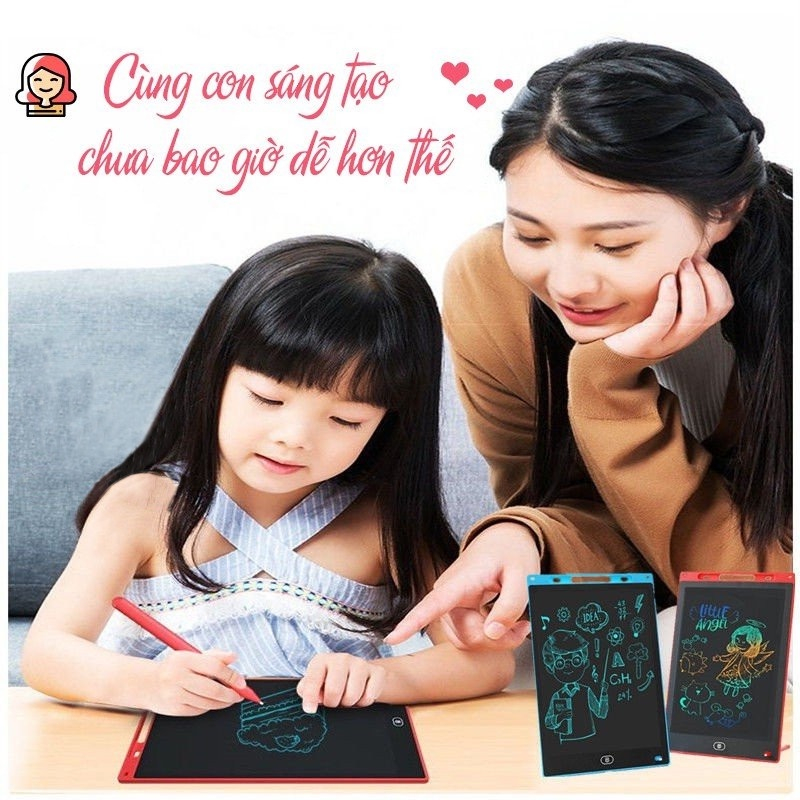 Bảng vẽ điện tử LCD thông minh cho bé 8.5 inch, 10 inch, 12 inch