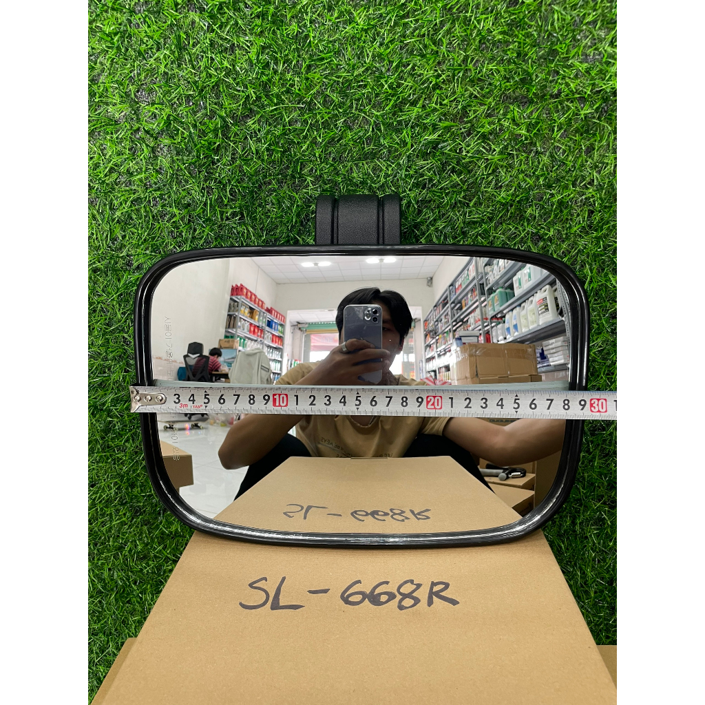 Gương Chiếu Hậu Xe Tải Hino, Canter Liền Đế Xỏ Ngang