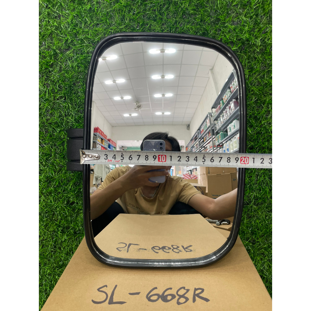 Gương Chiếu Hậu Xe Tải Hino, Canter Liền Đế Xỏ Ngang