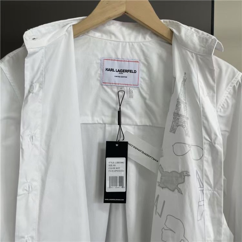 Váy sơ mi karl tuồn