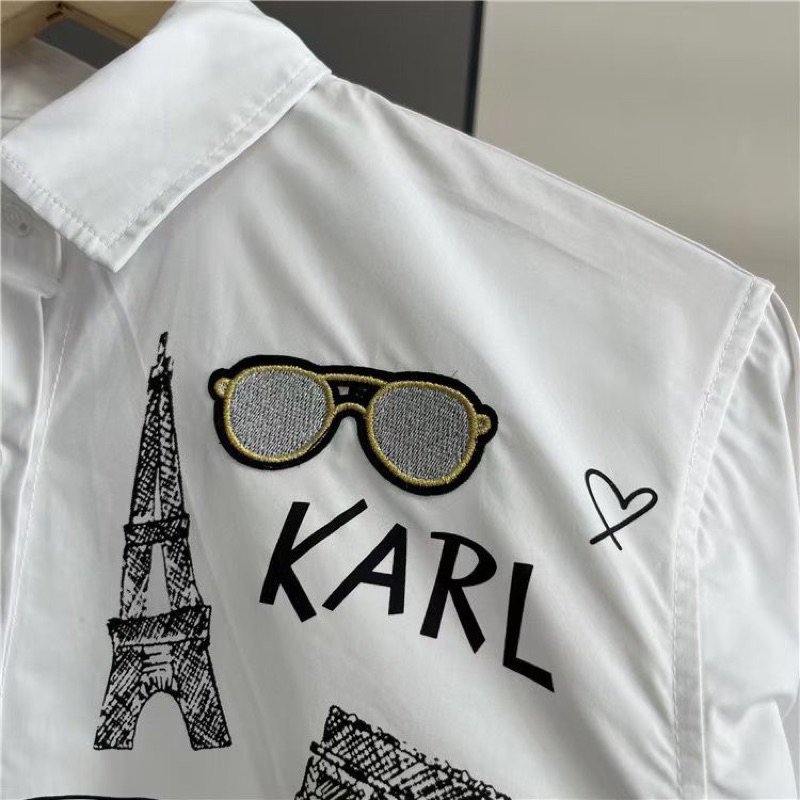 Váy sơ mi karl tuồn
