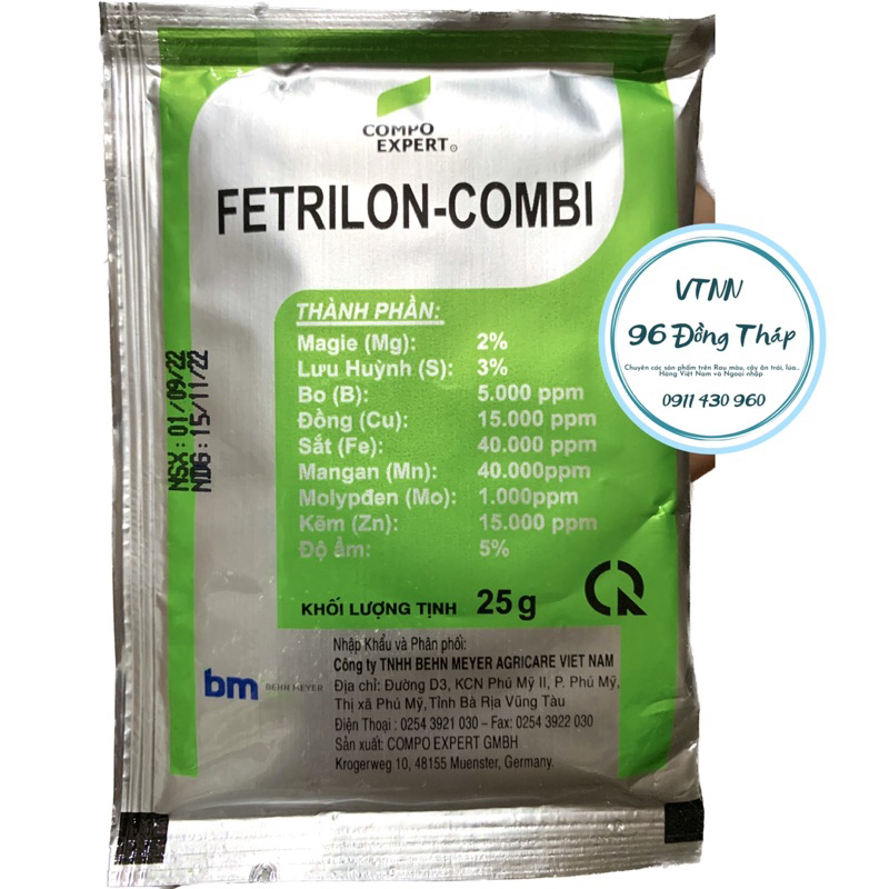 COMBI FETRILON Đức_ Gói 25g