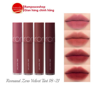 (18,19,20,21) Son Kem Lì Romand Zero Velvet Tint - WARM KNIT