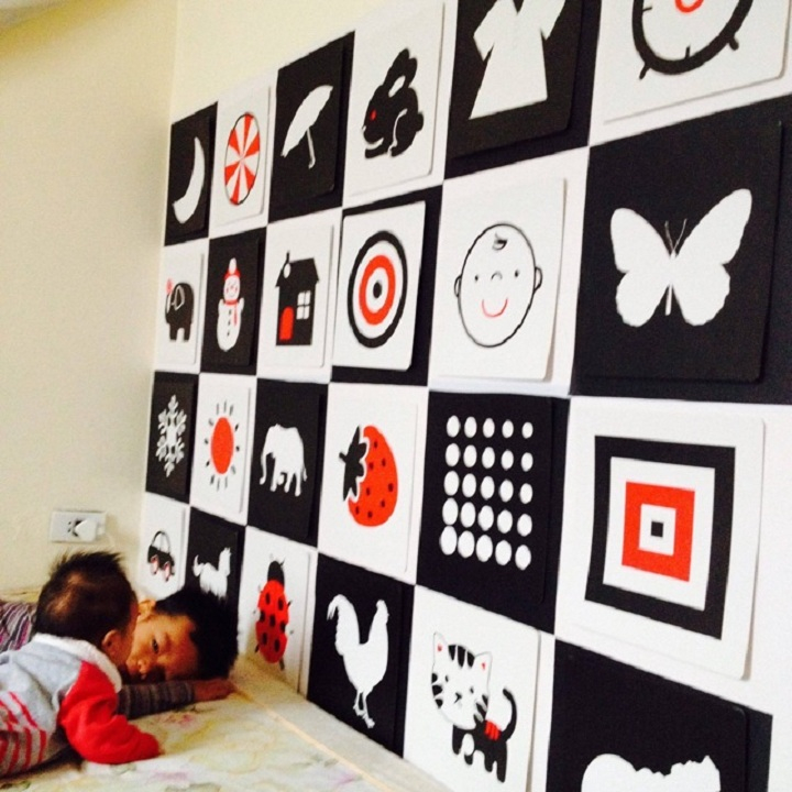 Bộ Thẻ FLASHCARD Kích Thích Thị Giác Cho Bé Từ 0-36 Tháng