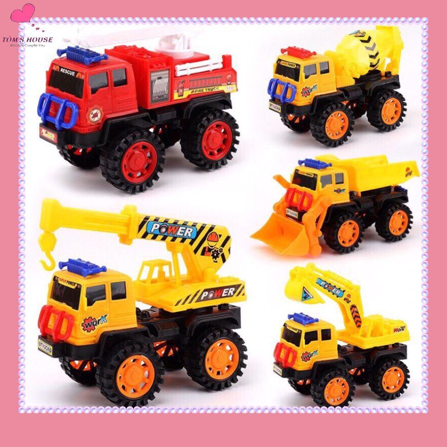 Xe Ô Tô Đồ Chơi Công Trình Các Loại Cho Bé