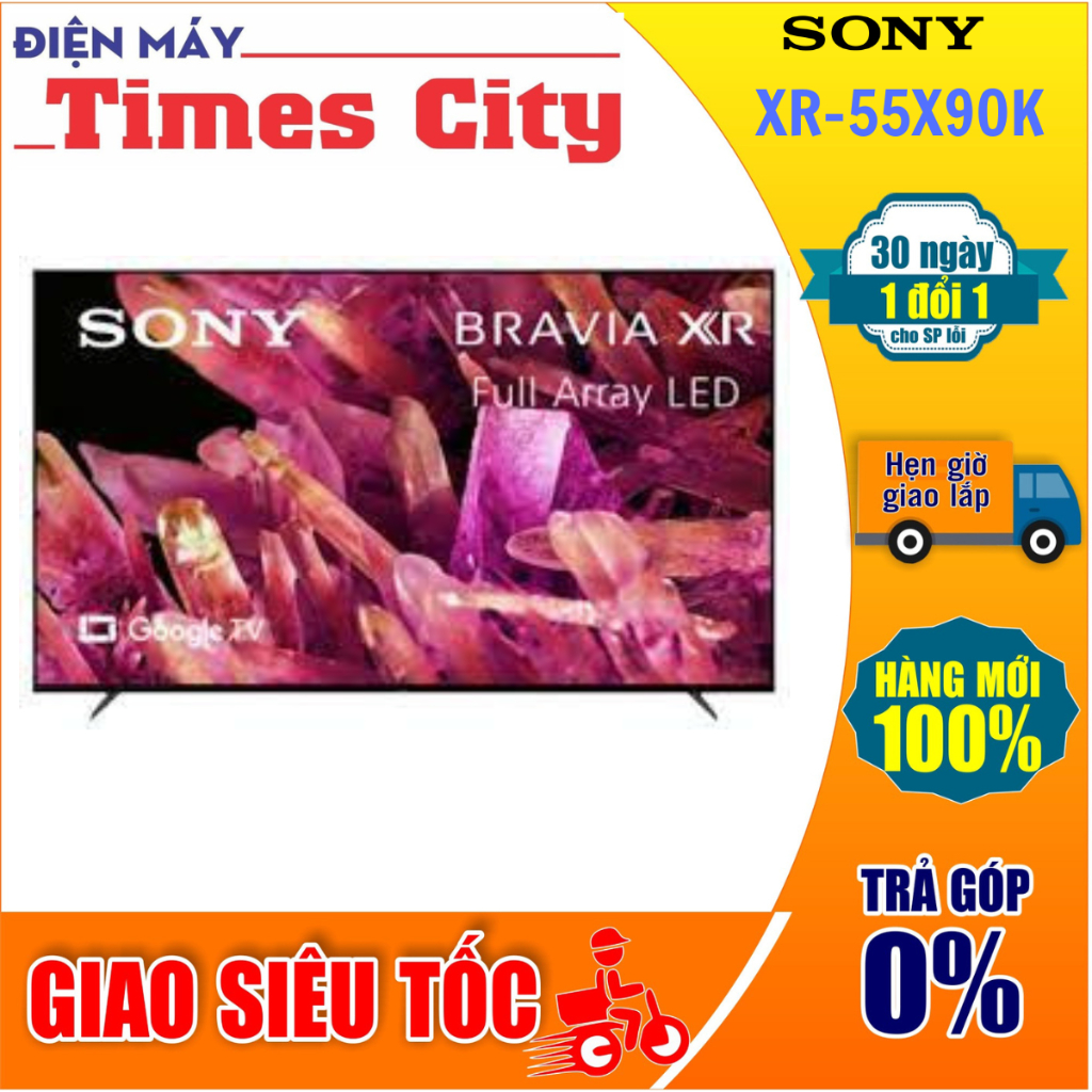 Google Tivi Sony 4K 55 inch XR-55X90K