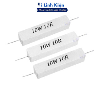 Điện trở sứ 10r 10w 5% chính hãng ilinhkien.