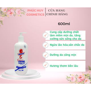 Sữa tắm cá ngựa algemarin đức 600ml