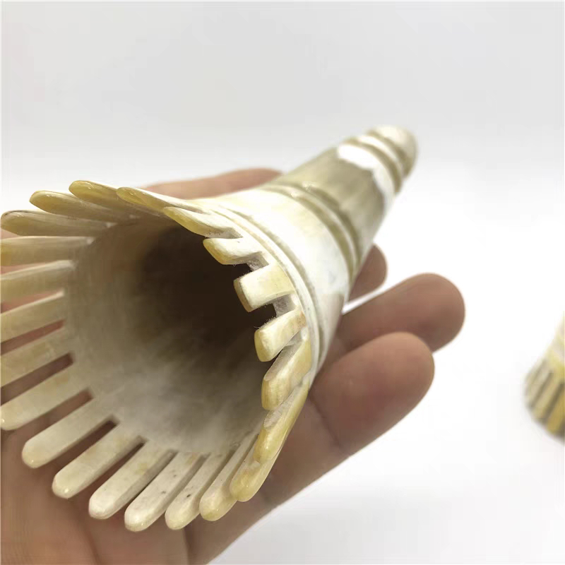 ỐNG GIÓ SỪNG MASSAGE ĐẦU -GIÚP LƯU THÔNG MÁU.Lược chải tóc, lược sừng massage da đầu dạng tròn cao cấp giảm gãy rụng tóc