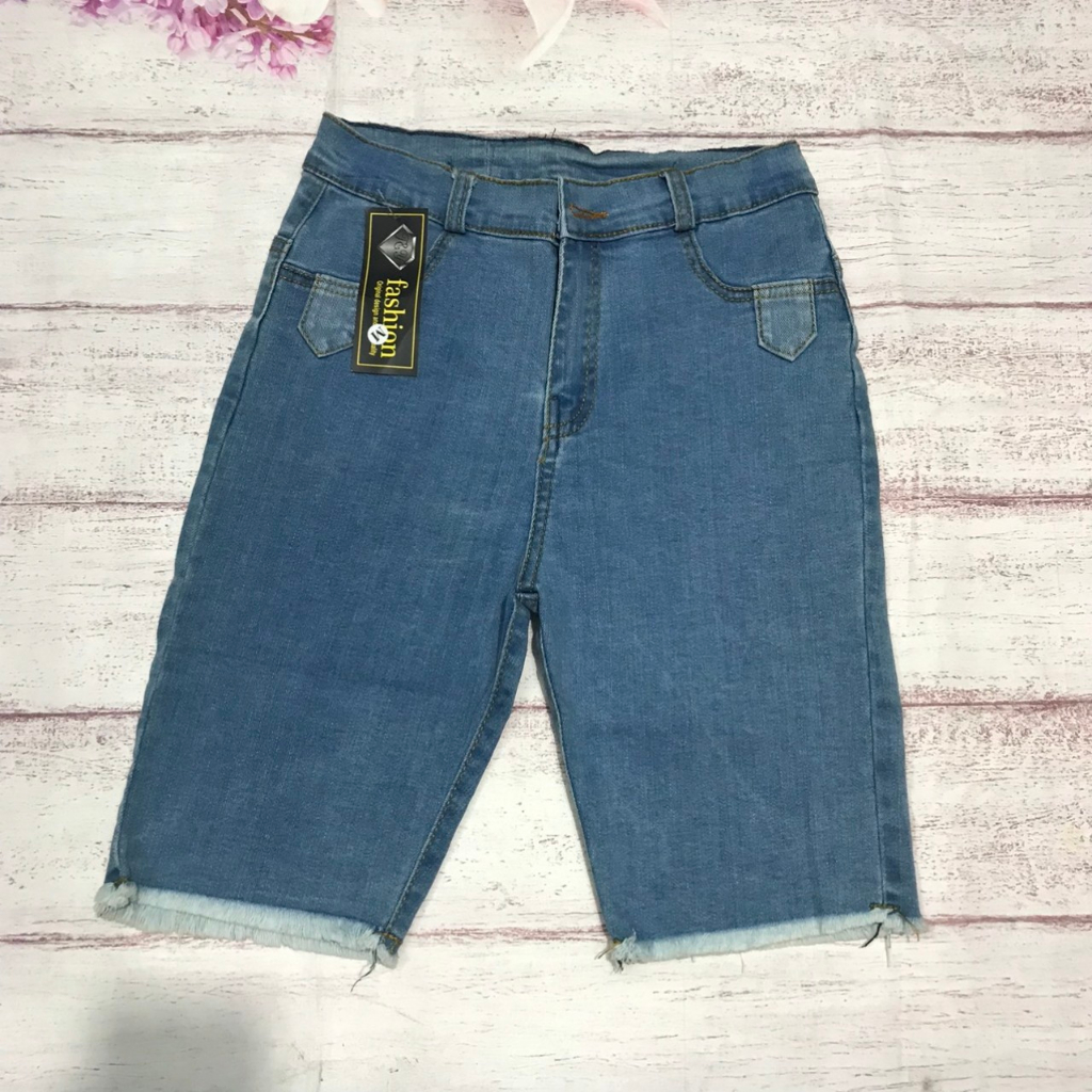 Quần Jean Lửng Nữ Co Giãn Form Ôm Tôn Dáng S,M,L 35KG-46KG