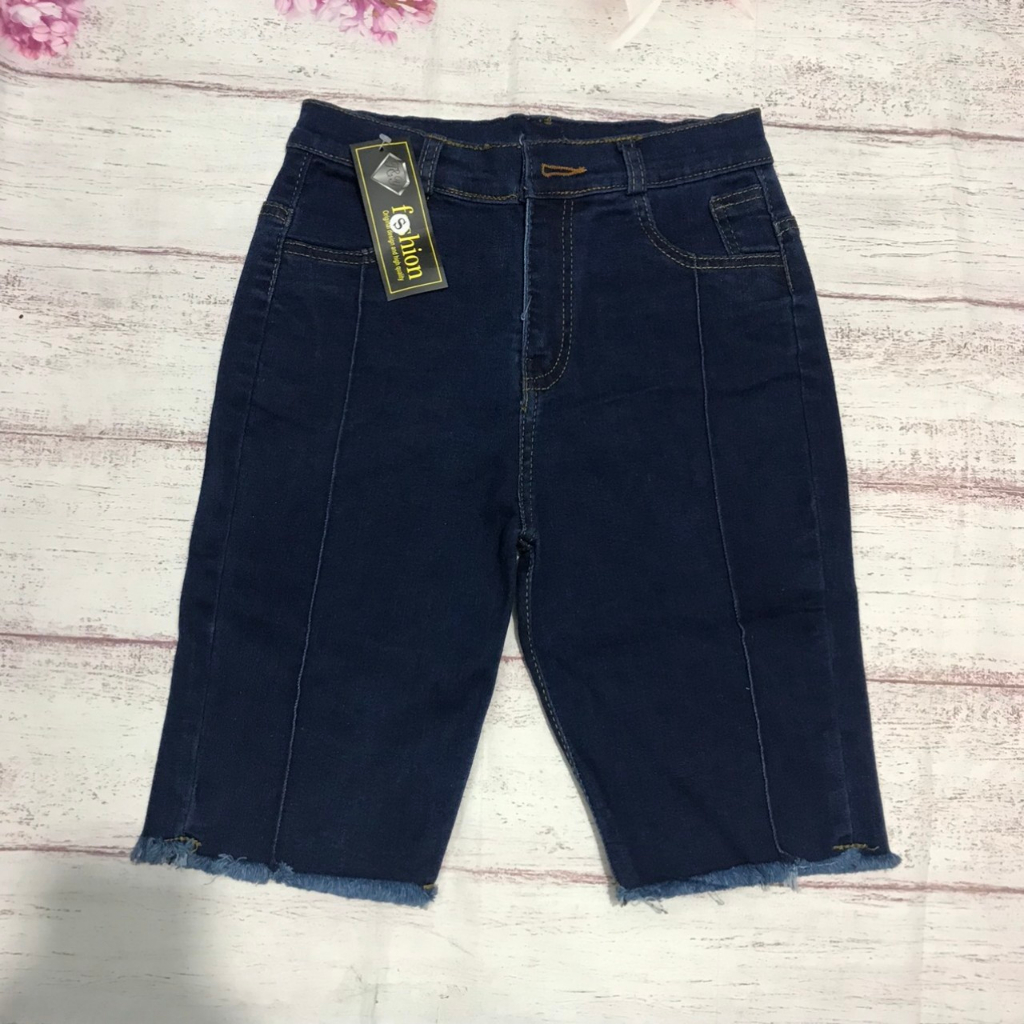 Quần Jean Lửng Nữ Co Giãn Form Ôm Tôn Dáng S,M,L 35KG-46KG