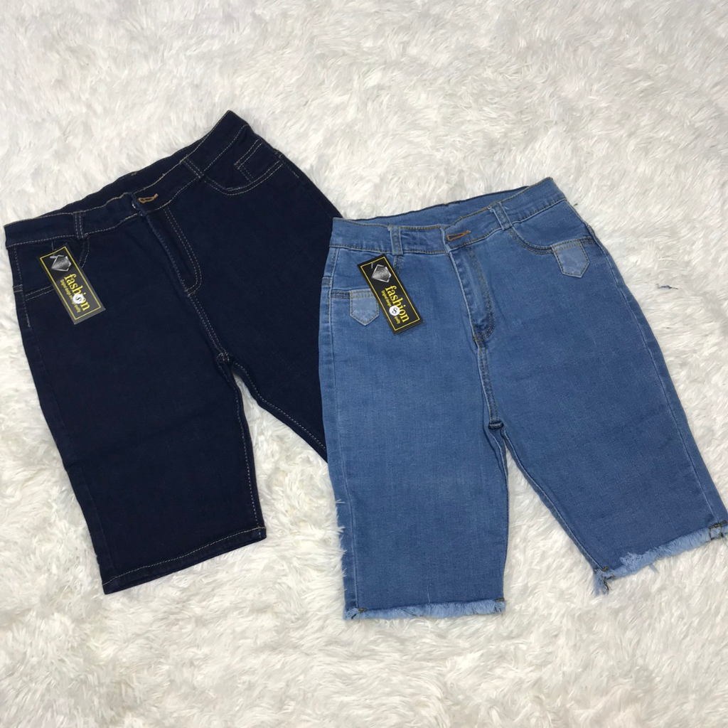 Quần Jean Lửng Nữ Co Giãn Form Ôm Tôn Dáng S,M,L 35KG-46KG