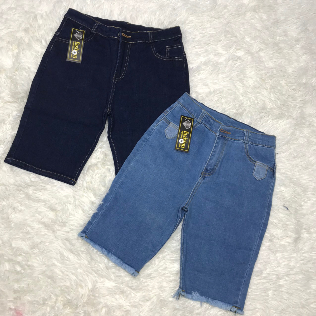 Quần Jean Lửng Nữ Co Giãn Form Ôm Tôn Dáng S,M,L 35KG-46KG