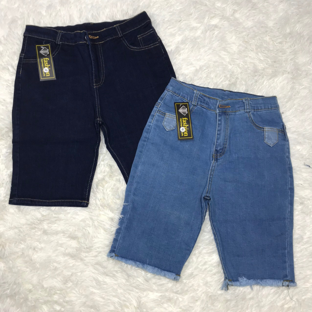 Quần Jean Lửng Nữ Co Giãn Form Ôm Tôn Dáng S,M,L 35KG-46KG