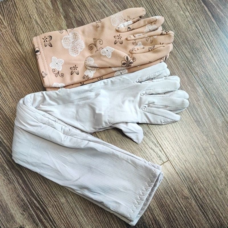 Găng tay chống nắng 2 da dài