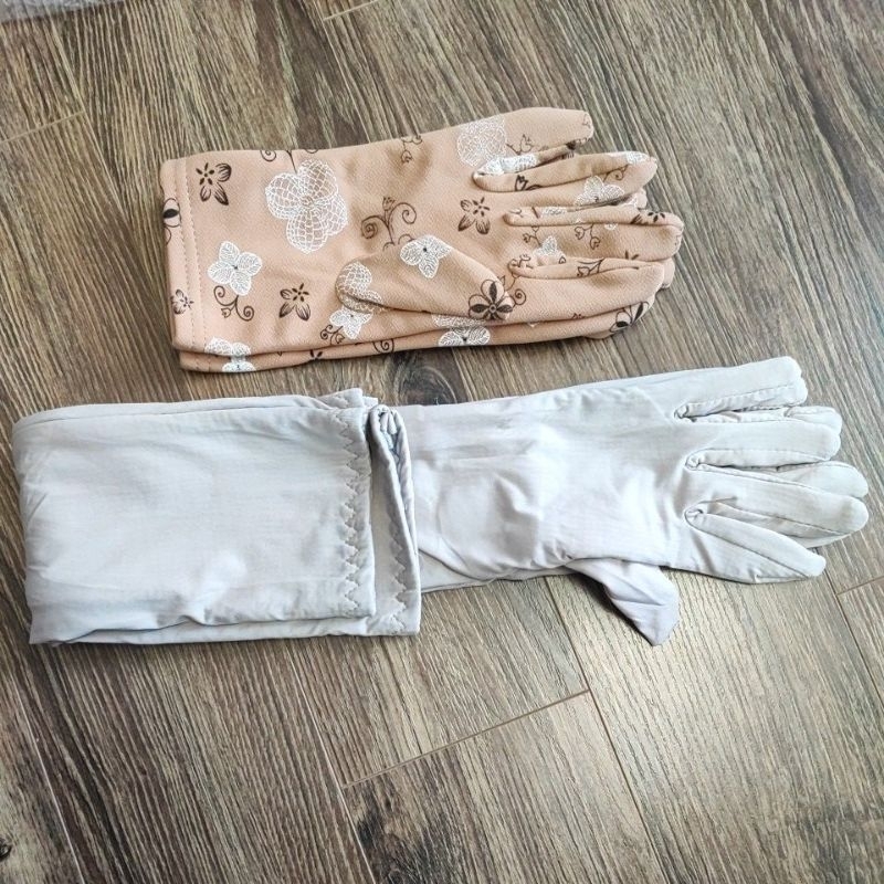 Găng tay chống nắng 2 da dài