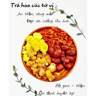Trà hoa cúc tứ vị dưỡng nhan ngủ ngon