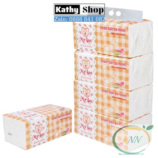 Khăn giấy lau tay đa năng cao cấp mylan lau dầu mỡ bếp, thấm hút nhanh 180tờ x2lớp / gói