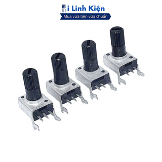 Chiết áp đơn rv09 1k - 100k 3 chân nằm chính hãng ilinhkien