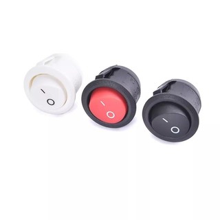 Công tắc bập bênh tròn 2 vị trí KCD1