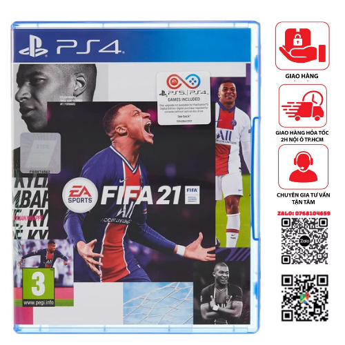 Đĩa game Fifa 21 Ps4 - 2nd