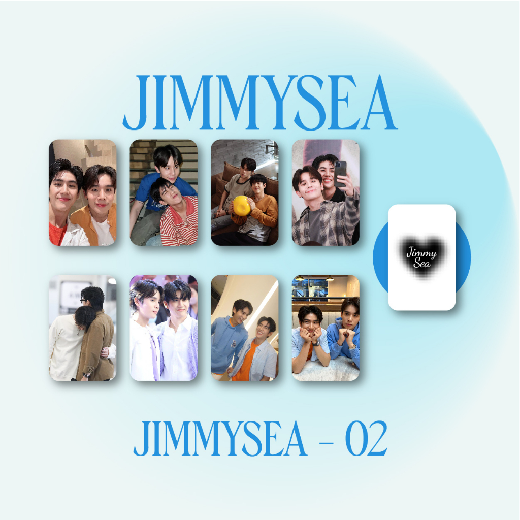 Sum.mer30 -  Set 8 card bo góc JimmySea