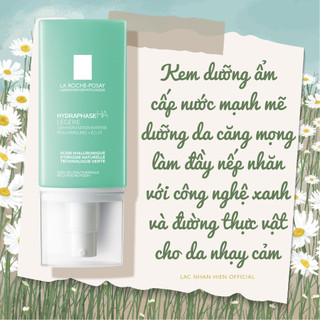 [Auth Pháp-Mới] KEM DƯỠNG CHO DA MẤT NƯỚC LA ROCHE-POSAY HYDRAPHASE HA LEGERE VÀ LA ROCHE-POSAY HYDRAPHASE HA RICHE