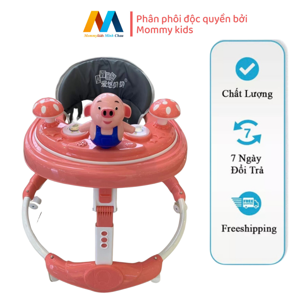 Hàng cao câp ] xe tập đi cao cấp có nhạc thương hiệu S.shine