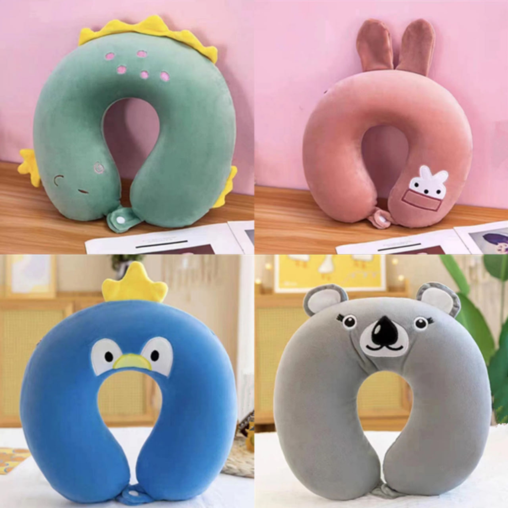 Bộ chăn gối văn phòng 2 trong 1 hình thú cực dễ thương