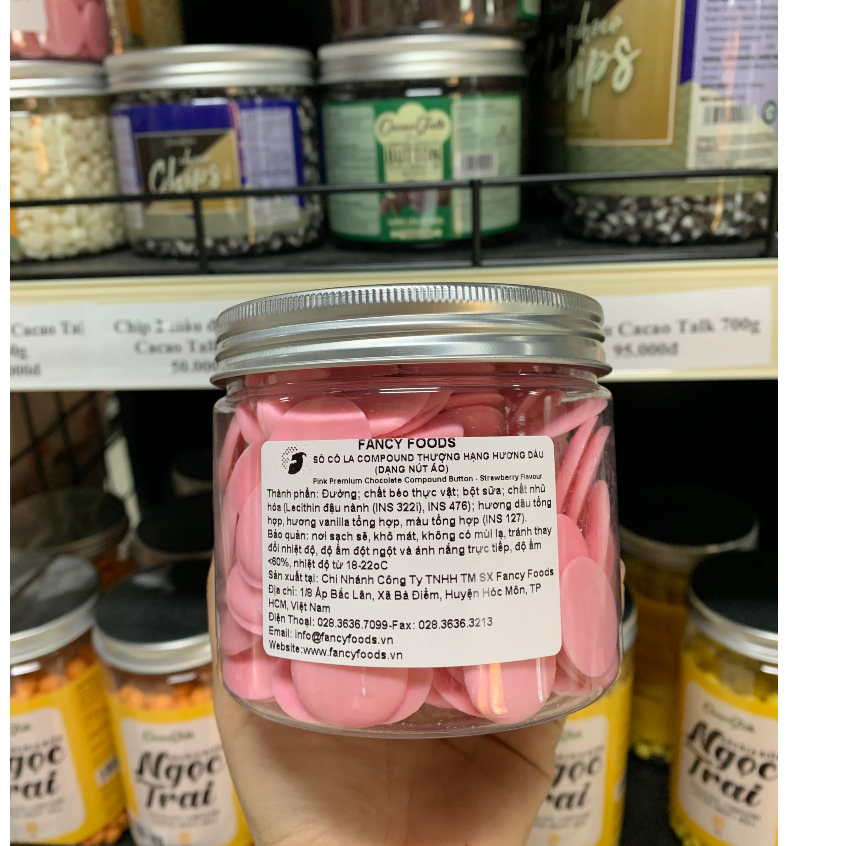 Socola dạng nút 250gr