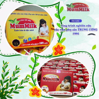 Cốm lợi sữa mummilk lợi sữa, sữa đặc mát có đông trùng hạ thảo, nguồn dinh dưỡng cho sữa mẹ