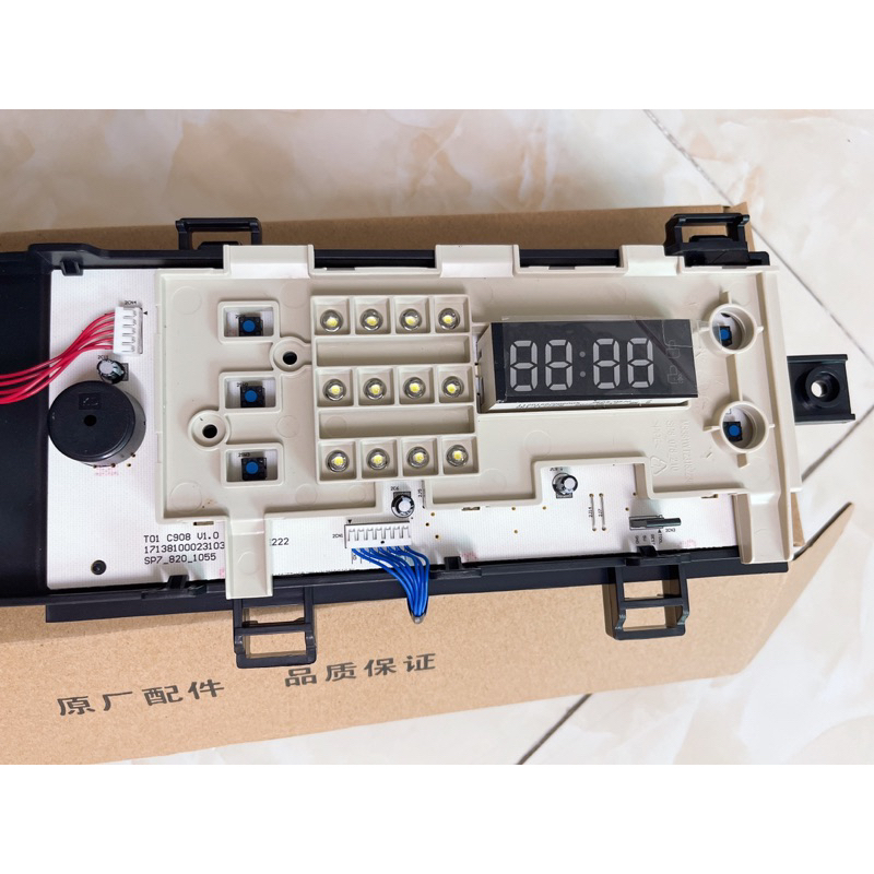 Bo mạch máy giặt TOSHIBA cửa ngang phím cơ TW- BH95S2V / TW - BK105S2V mới full box