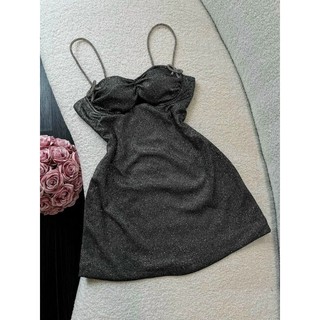 đầm body nhu 2 dây kết đa