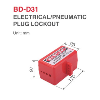 Plug lockout- khóa phích cắm BD-D31 sử dụng 5 trong 1