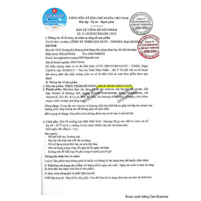 Sữa TĂNG CÂN dành cho người gầy Milkmilk Gain 900g