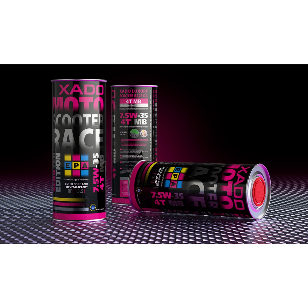 XADO LUXURY SCOOTER RACE OIL 7.5W35 4T MB