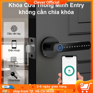 Khóa vân tay TUYA, khóa điện tử, khoá cửa thông minh,Khóa cửa vân tay 4 cách để mở khóa cửa