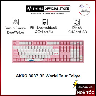 Bàn phím akko 3108 rf world tour tokyo