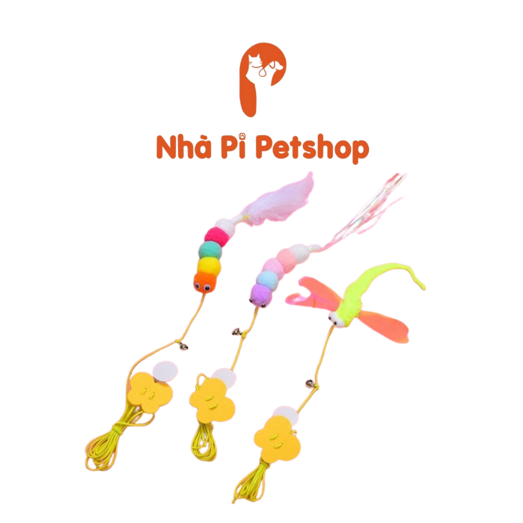 DÂY TREO TƯỜNG ĐỒ CHƠI CHO MÈO