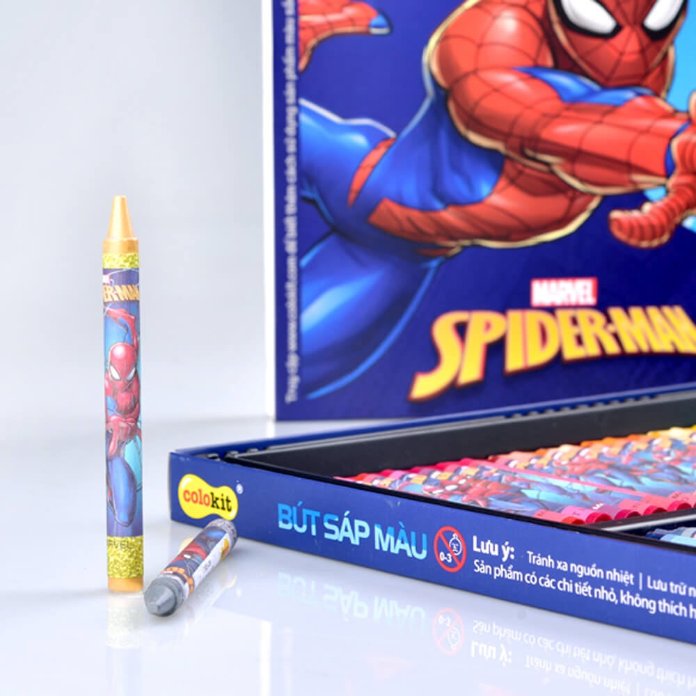 Sáp Màu CRC039 48 Màu Người Nhện Thiên Long - Camshop