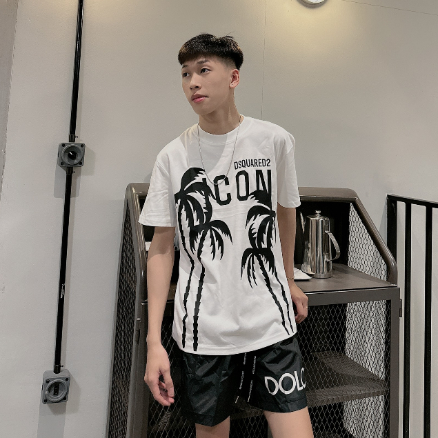 Áo Thun DSQ 066 Nam Siêu Cấp Chất Liệu Cotton Thời Trang Nam Thấm Hút Mồ Hôi