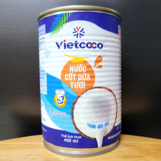Vietcoco - lon 400ml - nước cốt dừa tươi / coconut cream