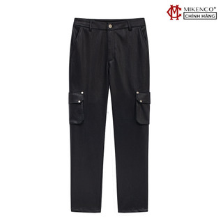 Quần dài nam MIKENCO Rivet PU Trouser