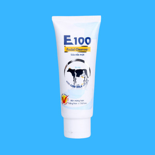 Sữa rửa mặt E100 Bò trắng mịn 80ml