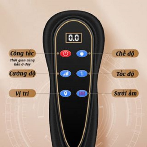 Đệm Massage Toàn Thân EMS - Thảm Matxa Toàn Thân Cổ, Vai, Gáy Kết Hợp Túi Chườm Thảo Dược Kèm Máy Massage