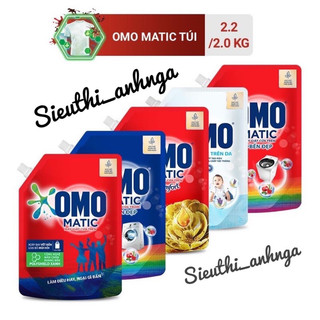 Túi Nước Giặt OMO Matic 2Kg / 1,8kg
